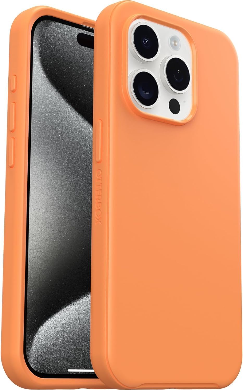 OtterBox SYMMETRY SERIES Case for iPhone 15 Pro - Sunstone (Orange) (New)