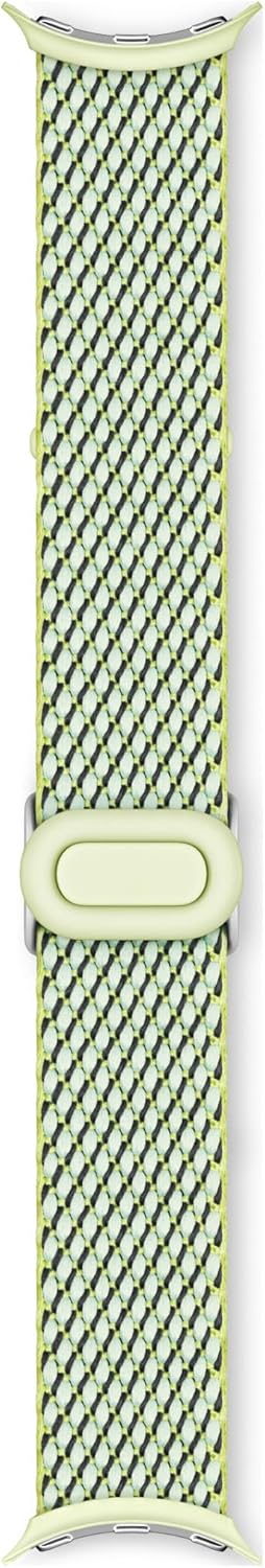Google Woven Band for Google Pixel Watch - Lemongrass (New)