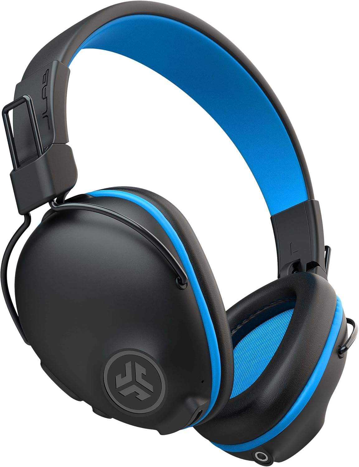 JLab JBuddies Pro Wireless Over-Ear Kids Headphone - Black/Blue (New)