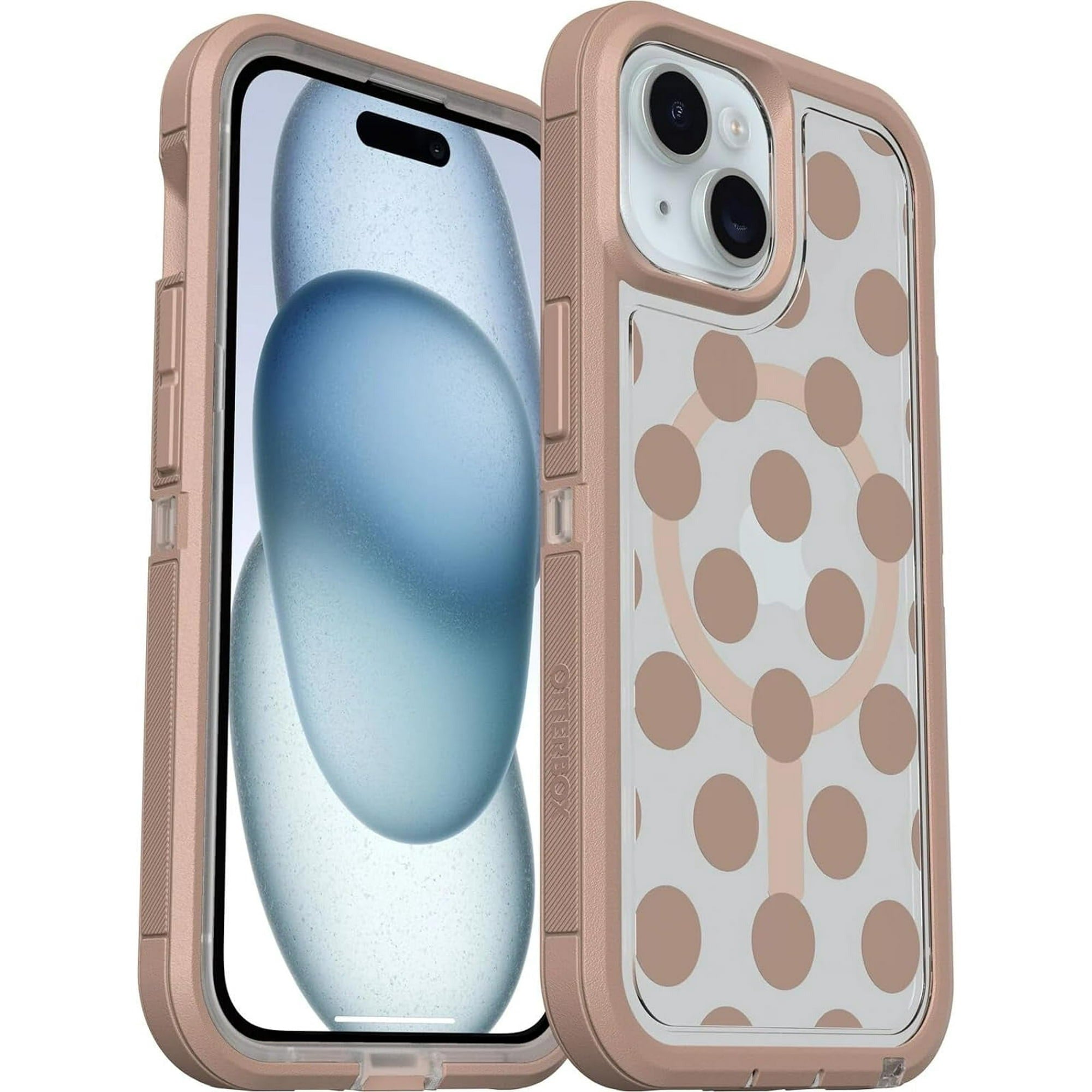 OtterBox DEFENDER SERIES XT case w/MagSafe for iPhone 15 - Seeing Spots (77-93343)