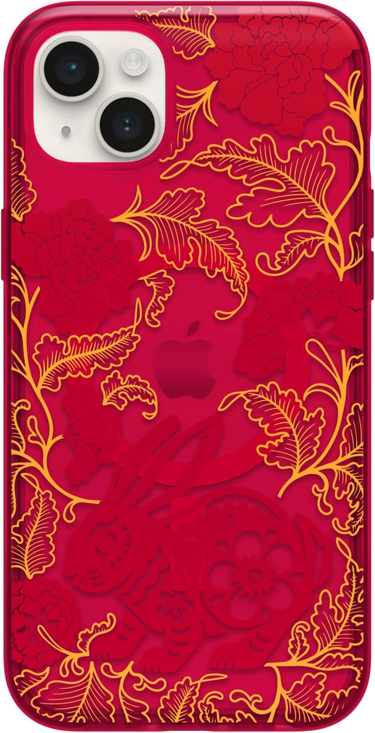 OtterBox LUMEN SERIES case for iPhone 14 Plus - Year Of The Rabbit (Red Graphic)