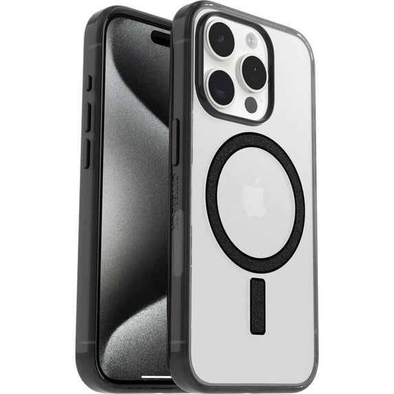 OtterBox LUMEN SERIES MagSafe Case for Apple iPhone 15 Pro - Manta Ray (Black) (New)