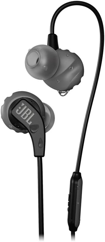 JBL Endurance RUN Wired Sport In-Ear Headphones - Black (New)
