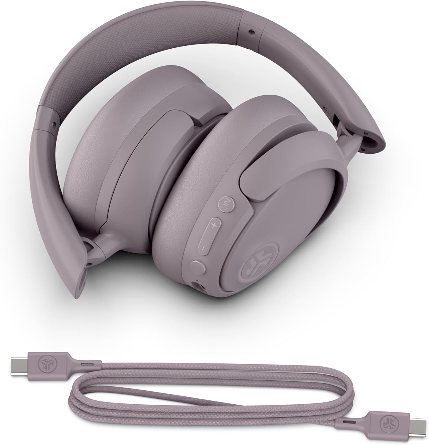 JLab JBuds Lux ANC Headphones - Mauve (New)