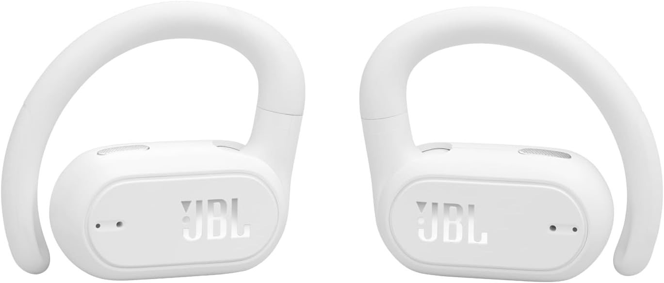 JBL SoundGear Sense Hybrid Open-Ear Headphones w/ Detachable Neckband - White (New)