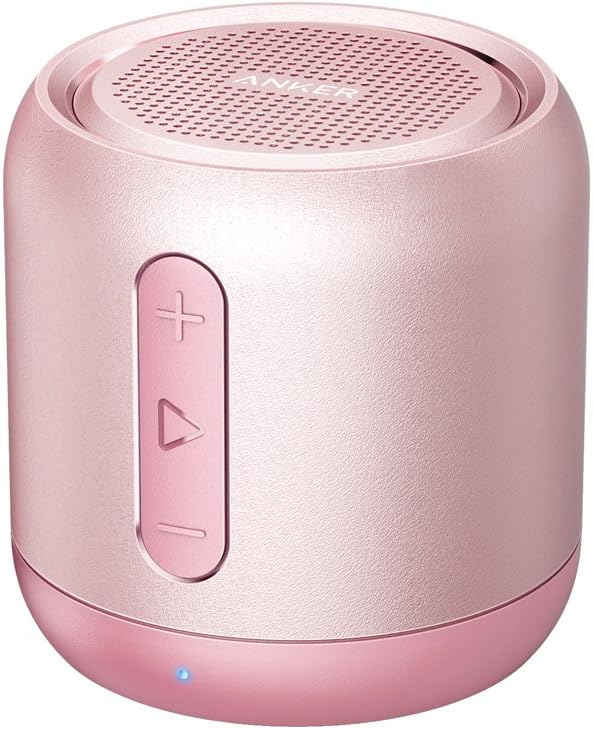 Soundcore Mini Portable Bluetooth Speaker - Pink (New)