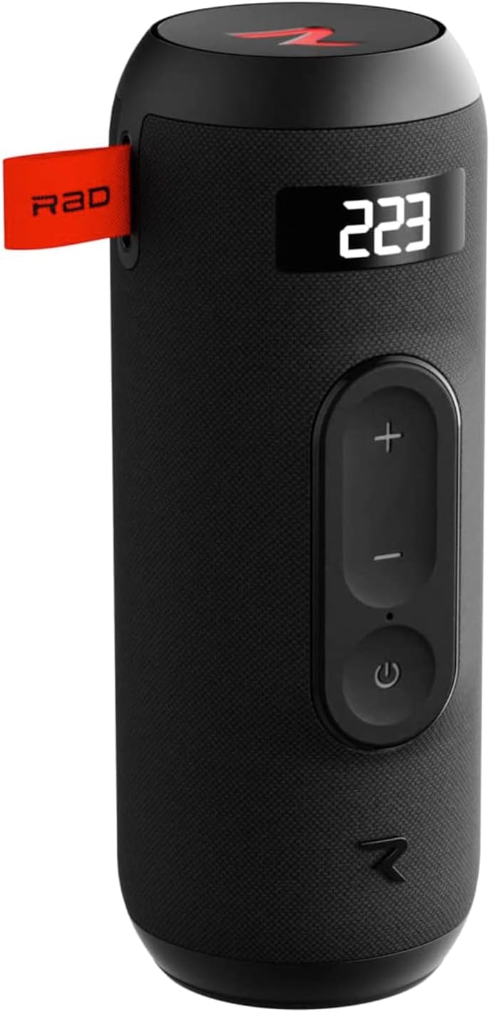 Rad Sound+ Ultimate GPS Bluetooth Golf Speaker - Black (Refurbished)