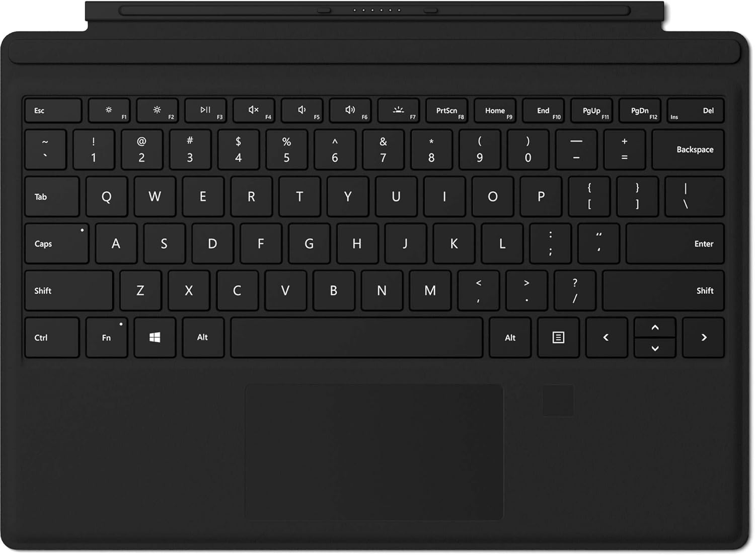 Microsoft Surface Pro Type Cover with Fingerprint ID - Black (New)