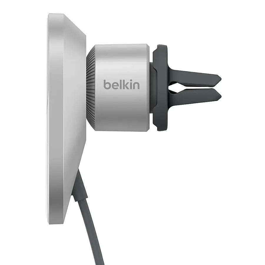 Belkin BoostCharge Pro Magnetic Car Charger - Gray (New)