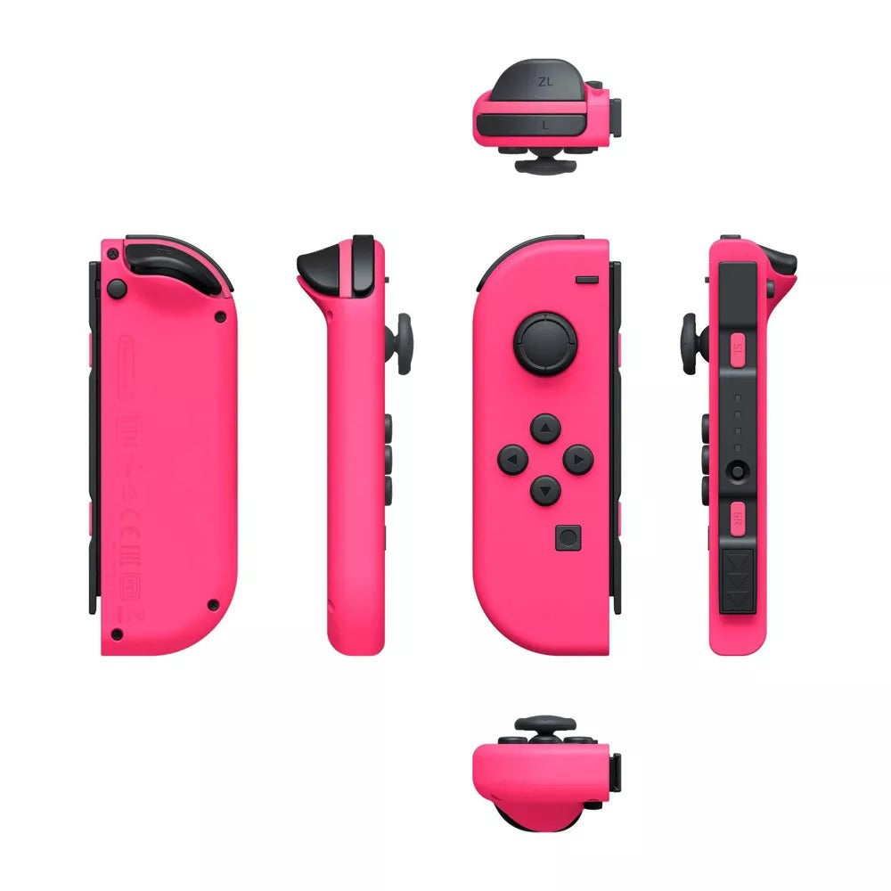 Nintendo Switch Joy-Con Wireless Bundle Controller (L/R) - Neon Pink/Neon Green (New)