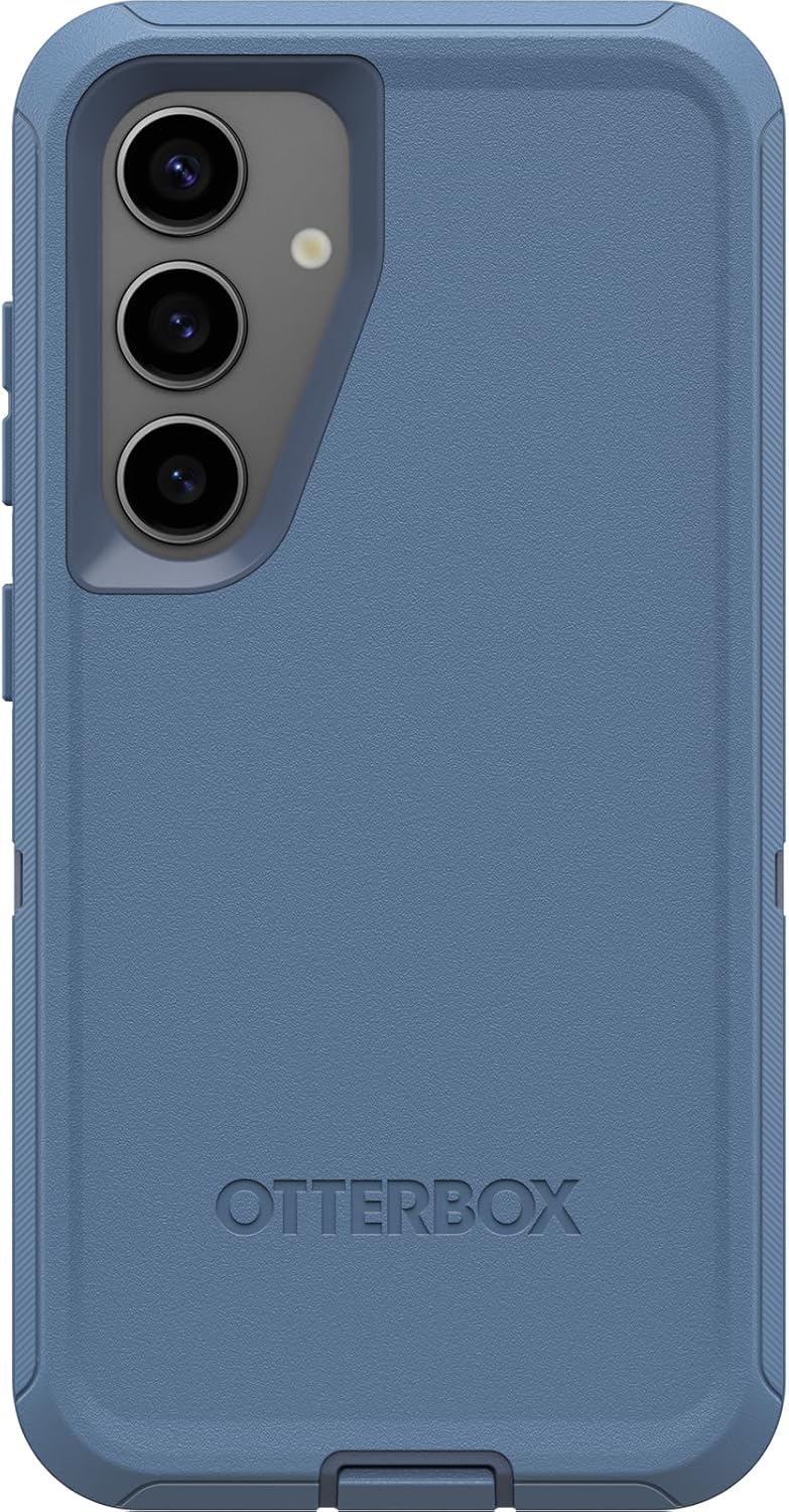 OtterBox DEFENDER SERIES Case for Galaxy S24 - Baby Blue Jeans (Certified Refurbished)