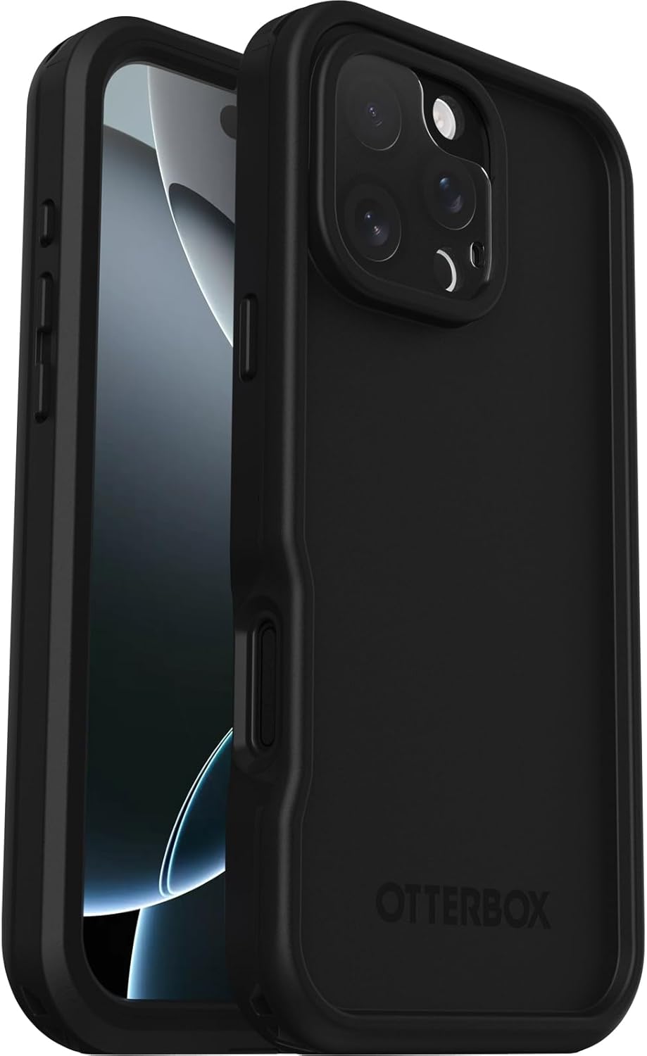 OtterBox FRĒ SERIES MagSafe Case for  iPhone 16 Pro Max - Black (New)