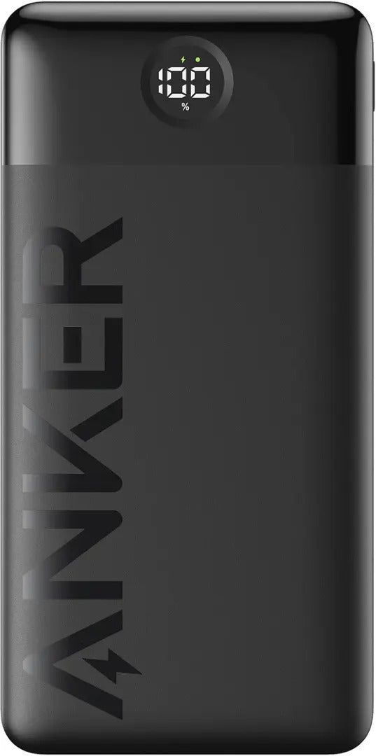Anker Power Bank (20,000mAh, 15W, 2-Port) (A1367H11-1) - Black (Renewed)