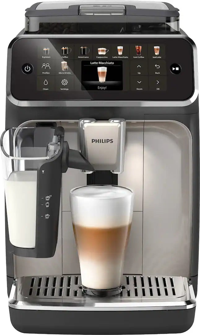 Philips 5500 Series Fully Automatic Espresso Machine with LatteGo - Black/Chrome (Used)
