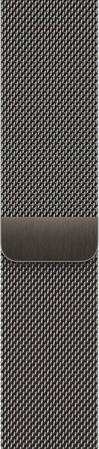 Apple Watch Milanese Loop Band (45mm) - Graphite Stainless Steel (New)