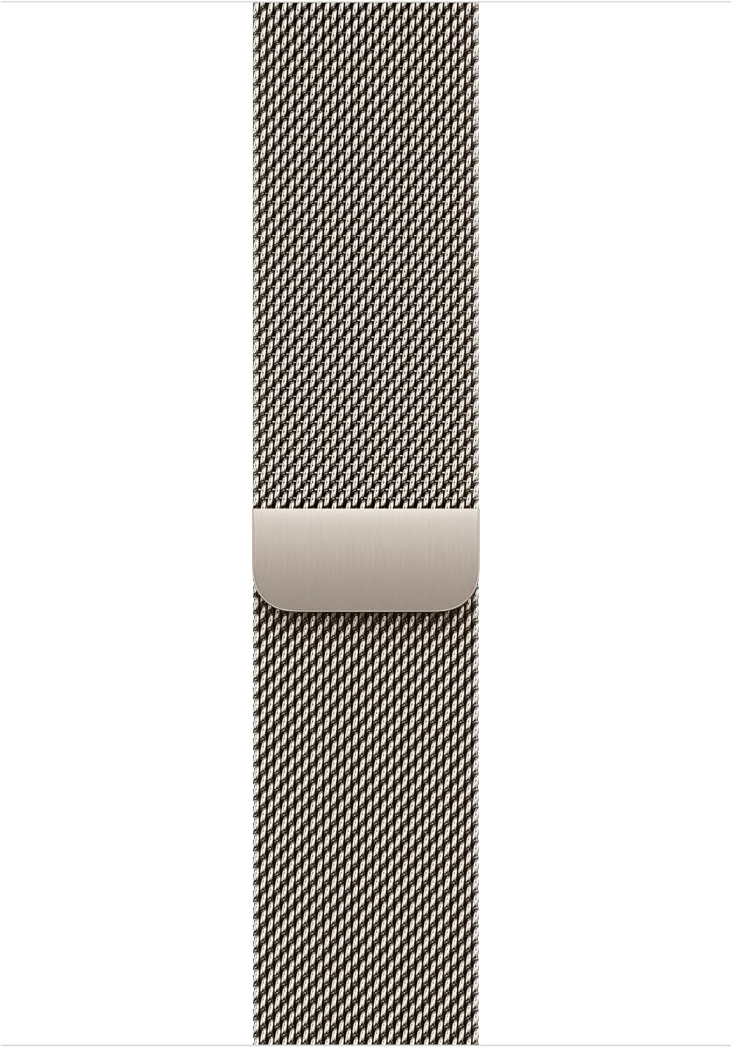 Apple Watch Milanese Loop Band (46mm) - Natural Stainless Steel (New)