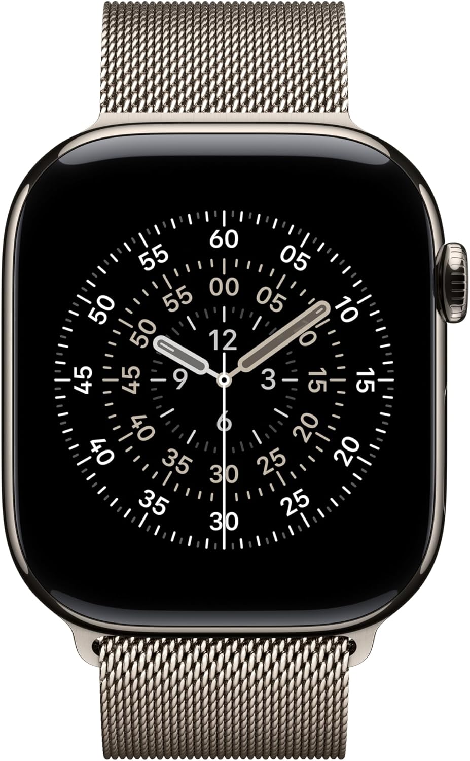 Apple Watch Milanese Loop Band (46mm) - Natural Stainless Steel (New)