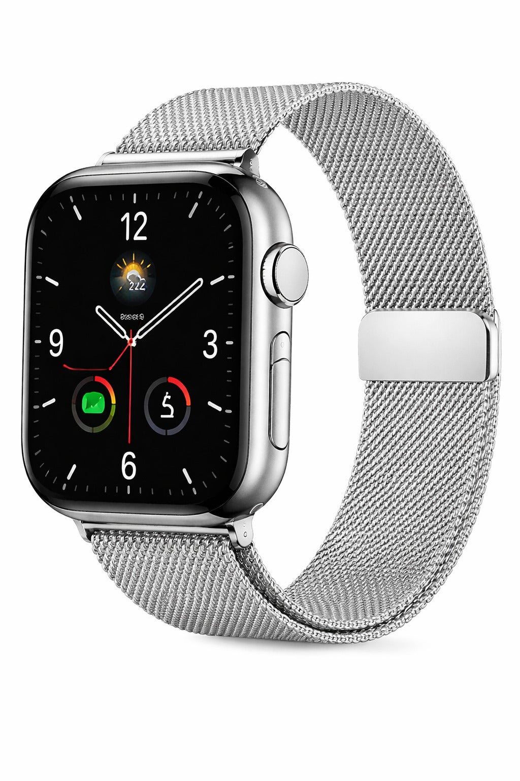 Apple Watch Milanese Loop Band (41mm) Silver Stainless Steel (New)