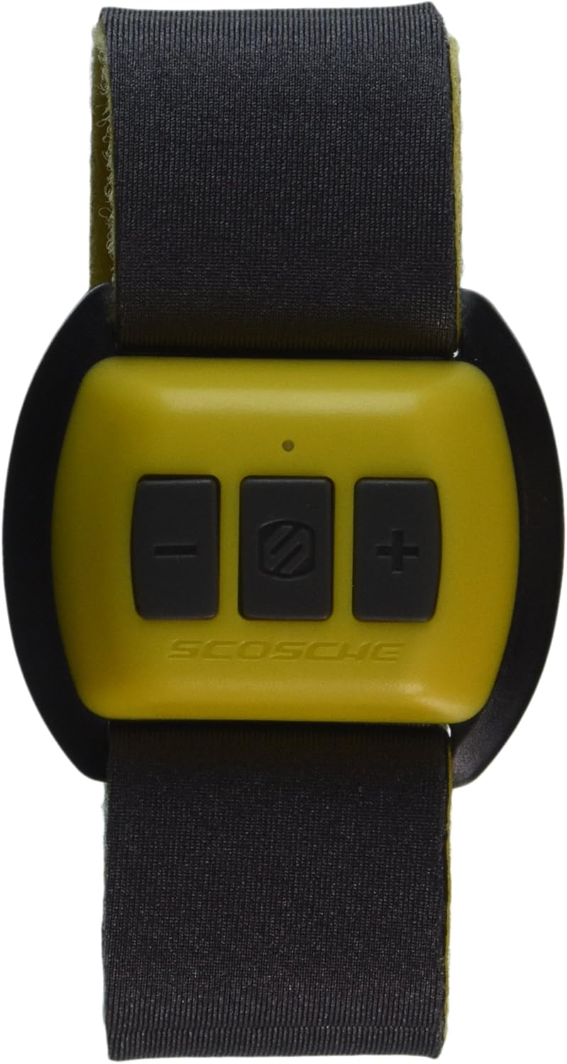 Scosche RHYTHM Armband Pulse Monitor - Yellow/Black (New)