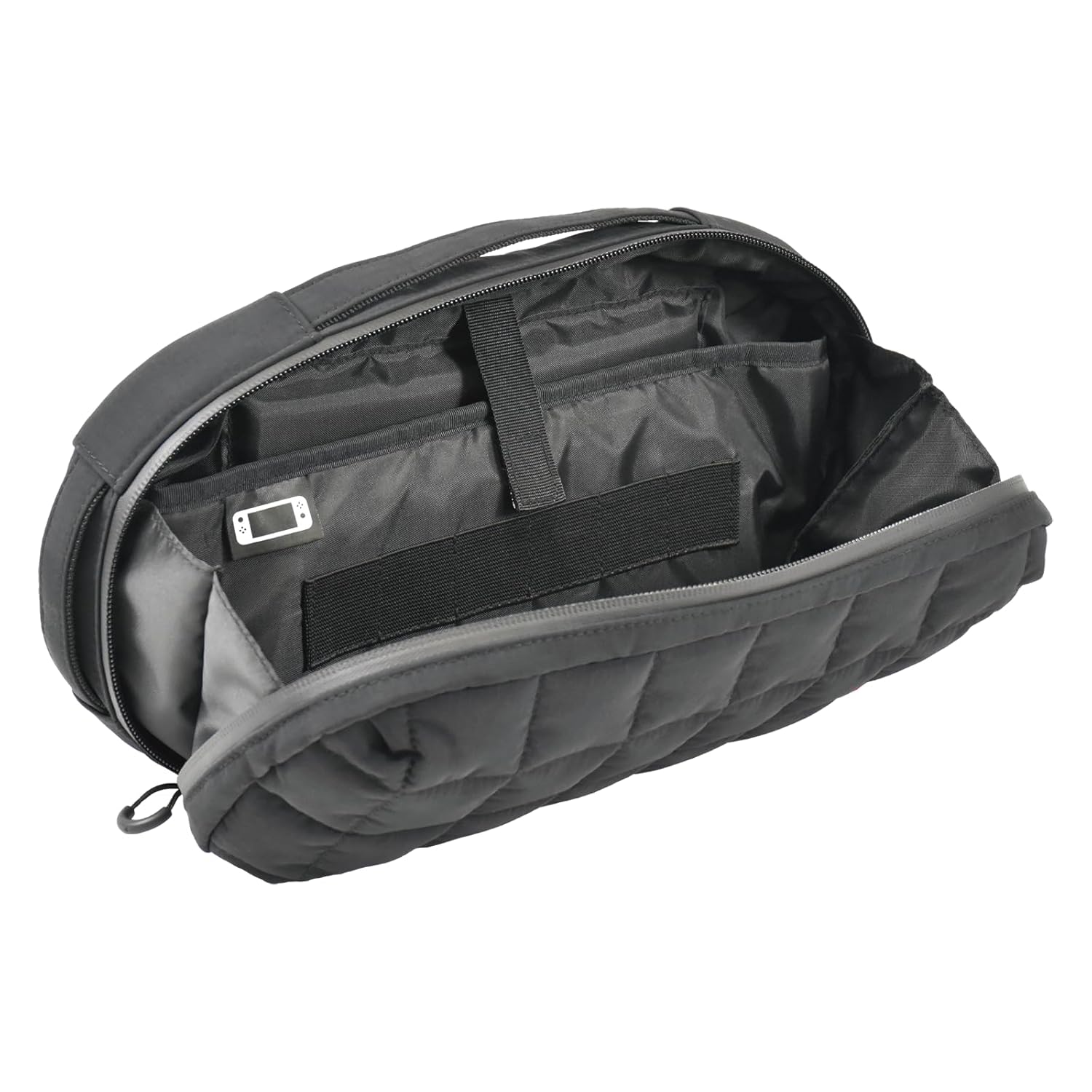 HORI Puff Pouch Carrying Pouch for Switch 2 - Licensed by Nintendo - Black (New)