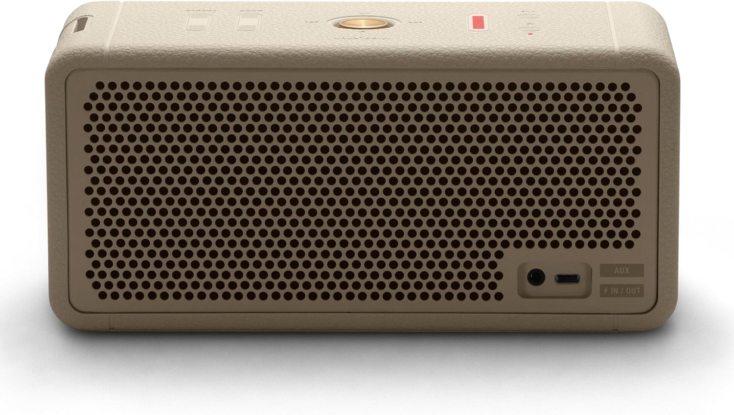 Marshall Middleton Bluetooth Speaker with Waterproof/Dustproof Design - Cream (Renewed)