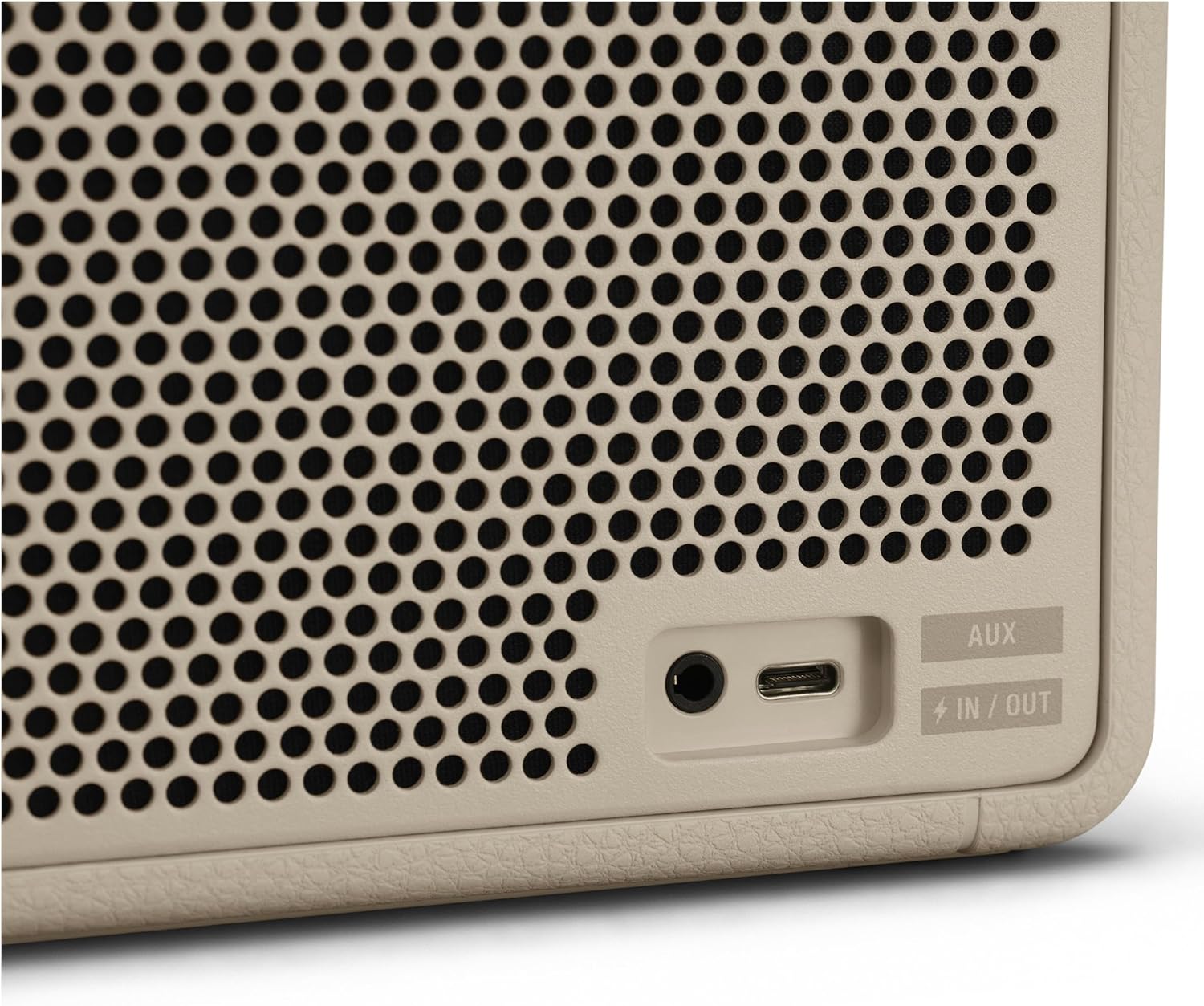 Marshall Middleton Bluetooth Speaker with Waterproof/Dustproof Design - Cream (New)