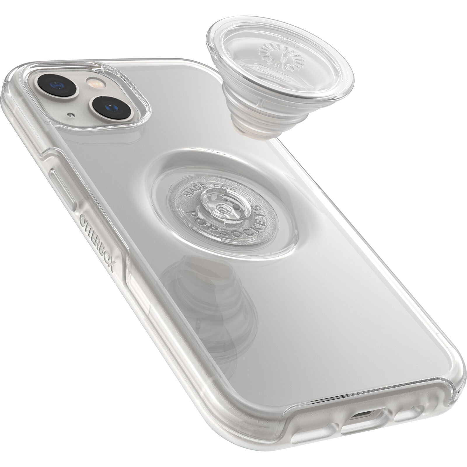 OtterBox Otter+Pop SYMMETRY SERIES Case for Apple iPhone 13 - Clear (New)