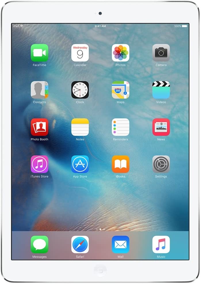 Apple iPad Air 1st Gen, 64GB, 9.7", WiFi + 4G Unlocked All Carriers - Silver (Certified Refurbished)