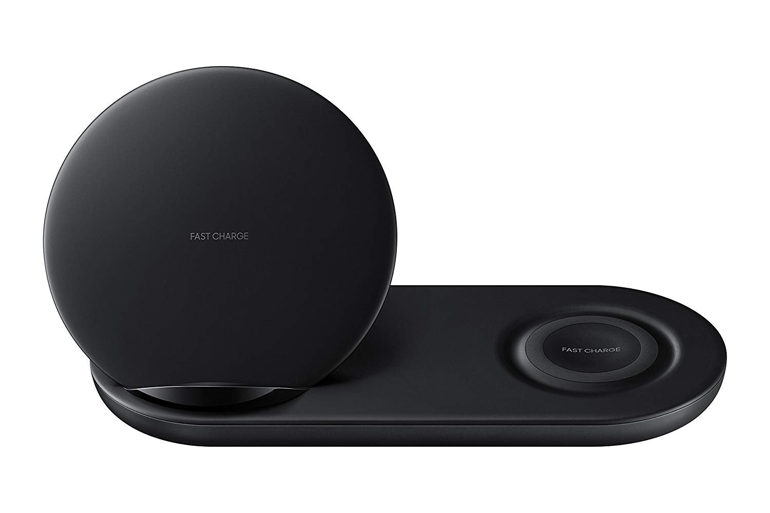 Samsung Wireless Charger DUO Fast Charge Stand & Pad - Black (Pre-Owned)