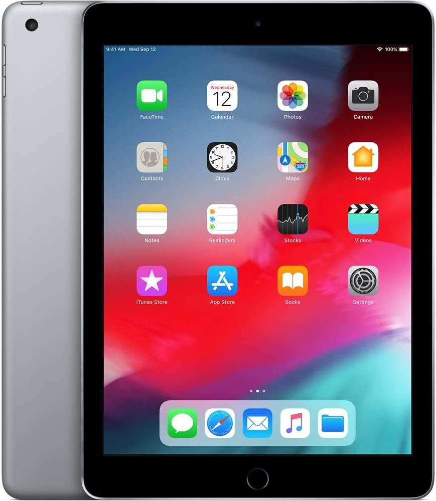 Apple iPad 6th Gen 9.7in 32GB Wifi Only - Space Gray (Pre-Owned)
