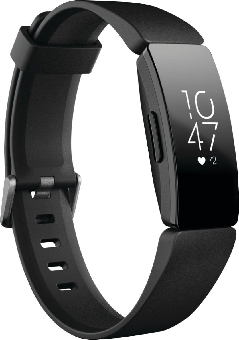 Fitbit Inspire HR Activity Tracker and Heart Rate - Black (Pre-Owned)