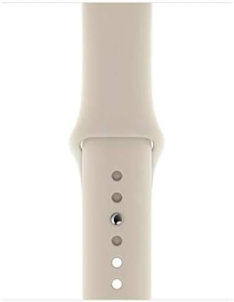 Apple Watch Series 5 (GPS) 40MM Gold Stainless Steel Case Stone Sport Band (Pre-Owned)