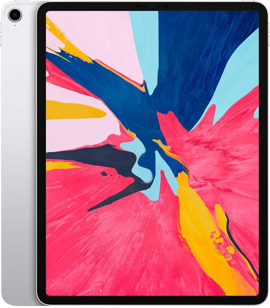Apple iPad Pro 3, 12.9-inch, 512GB, WIFI + 4G Unlocked All Carriers - Silver (Pre-Owned)