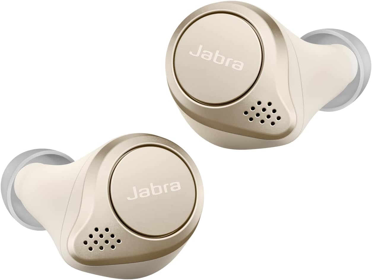 Jabra Elite 75t True Wireless Earbuds - Gold Beige (Pre-Owned)