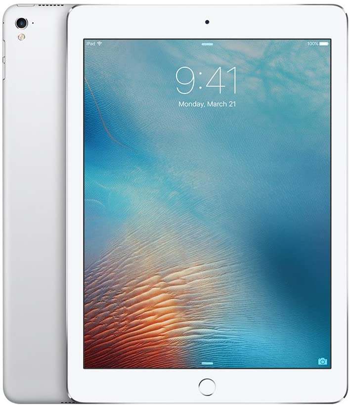 Apple iPad Pro 1 (2016)(9.7) - 128GB, Unlocked All Carriers - Silver (Refurbished)