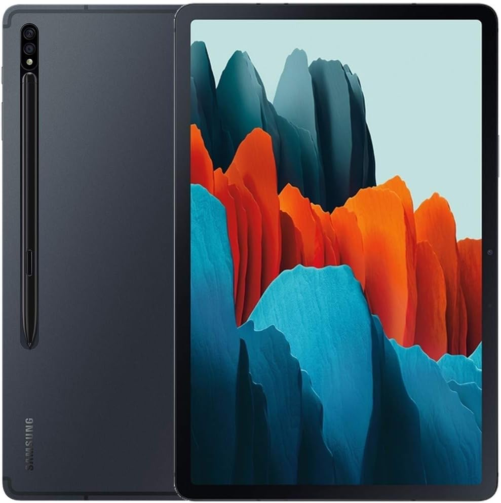 Samsung Galaxy Tab S7+ 128GB (Unlocked) without S Pen - Mystic Black (Pre-Owned)
