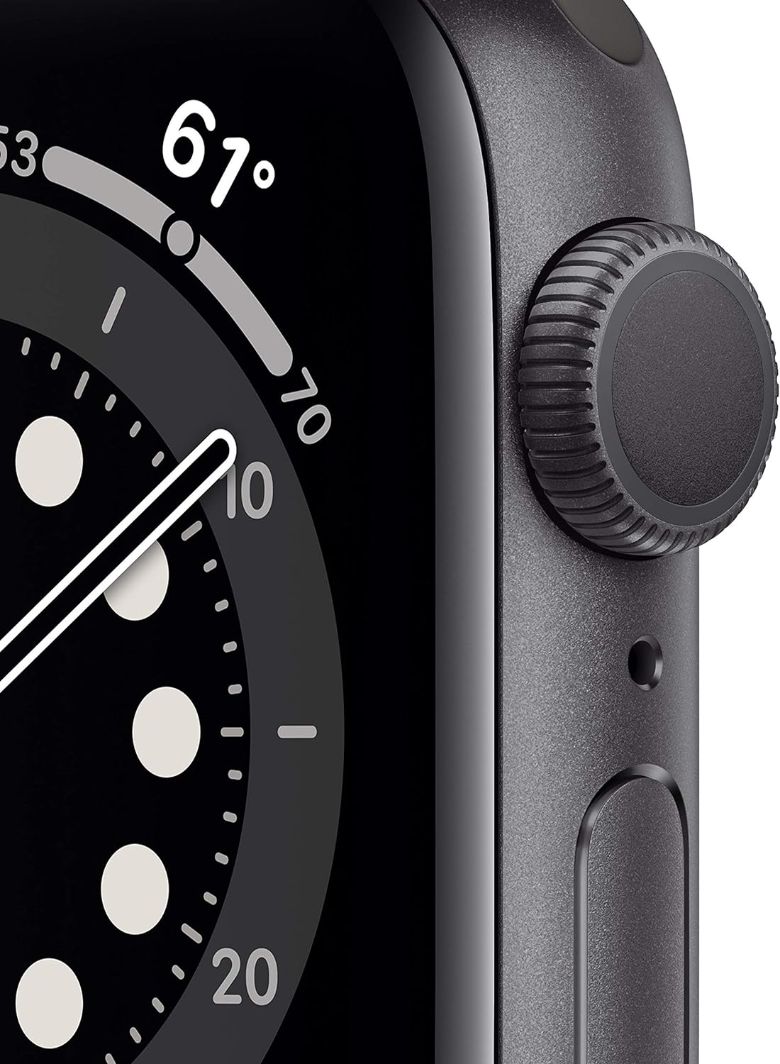 Apple Watch Series 6 GPS w/ 40MM Space Gray Aluminum Case & Black Sport Band (Pre-Owned)