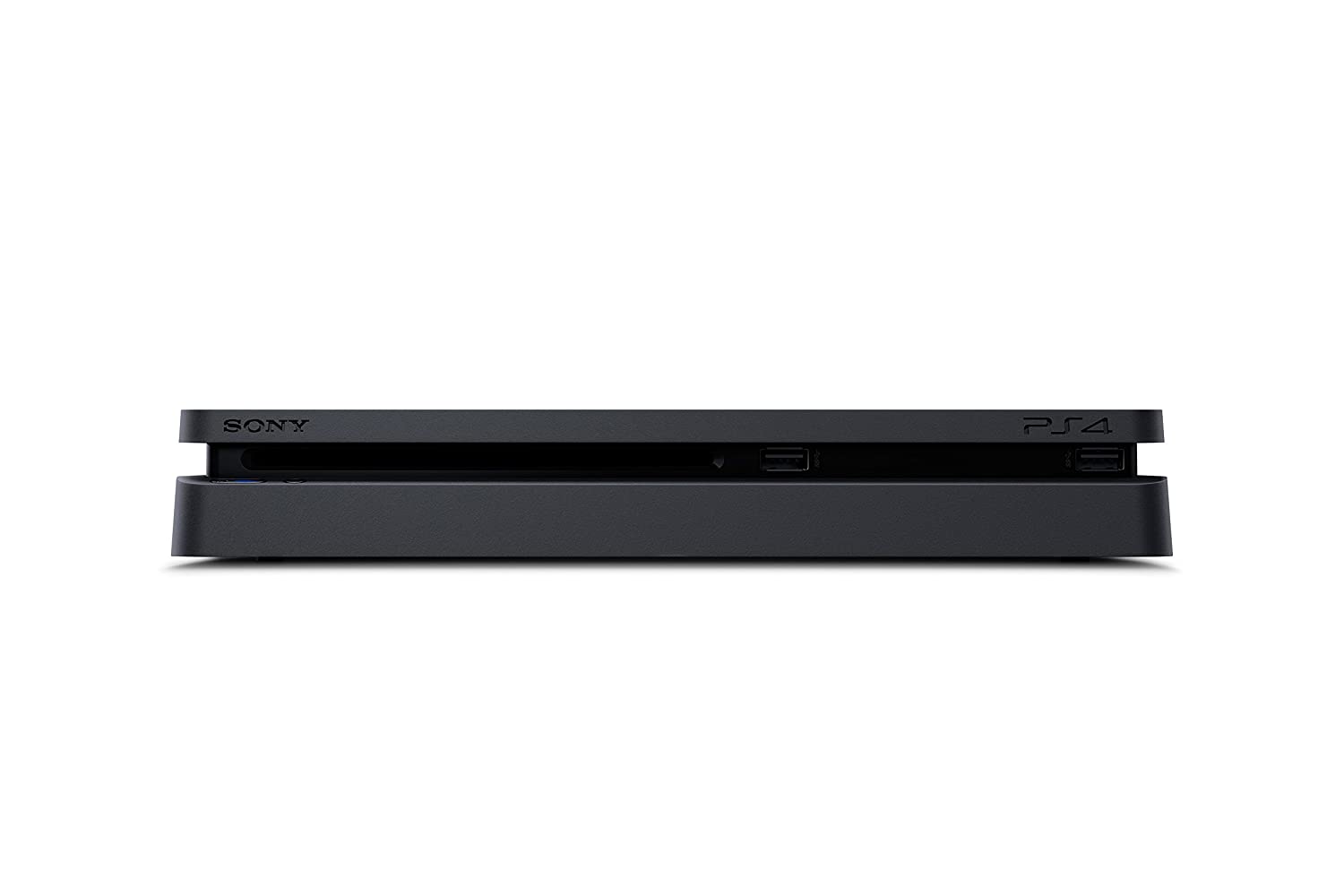 Sony PlayStation 4 Slim Console 1TB HDD w/out Controller - Jet Black (Pre-Owned)