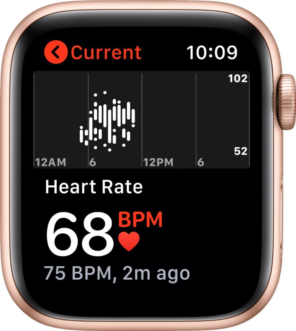 Apple Watch Series SE 1st Gen (2020) 44mm GPS + Cellular - Gold Aluminum Case & Pink Sand Sport Band (Pre-Owned)