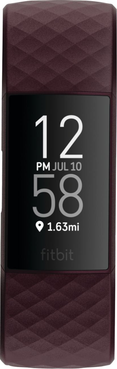 Fitbit Charge 4 Fitness Tracker - Rosewood (Pre-Owned)