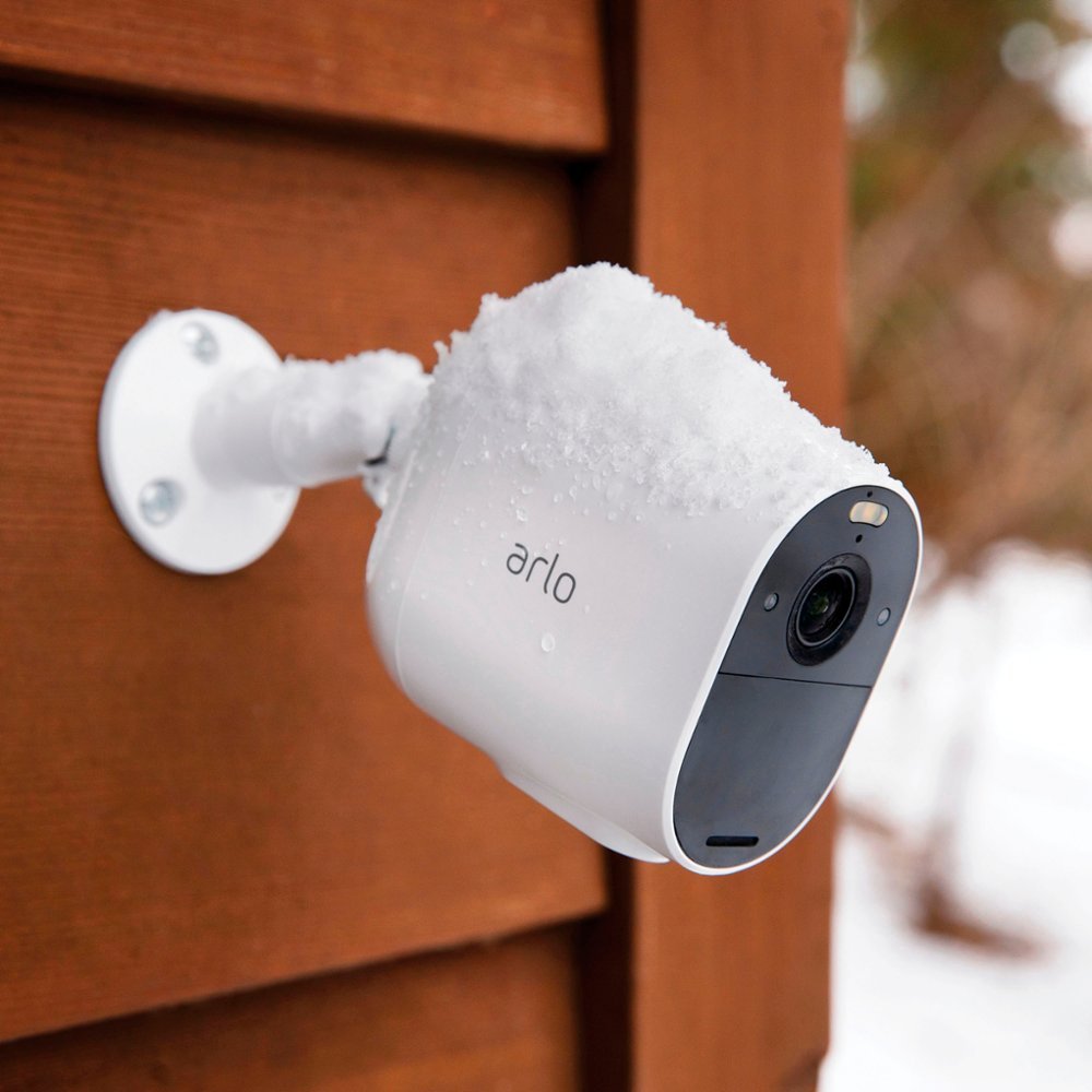 Arlo Essential Spotlight Camera, Wireless Security, 1080p Video, 1 Pack - White (Pre-Owned)
