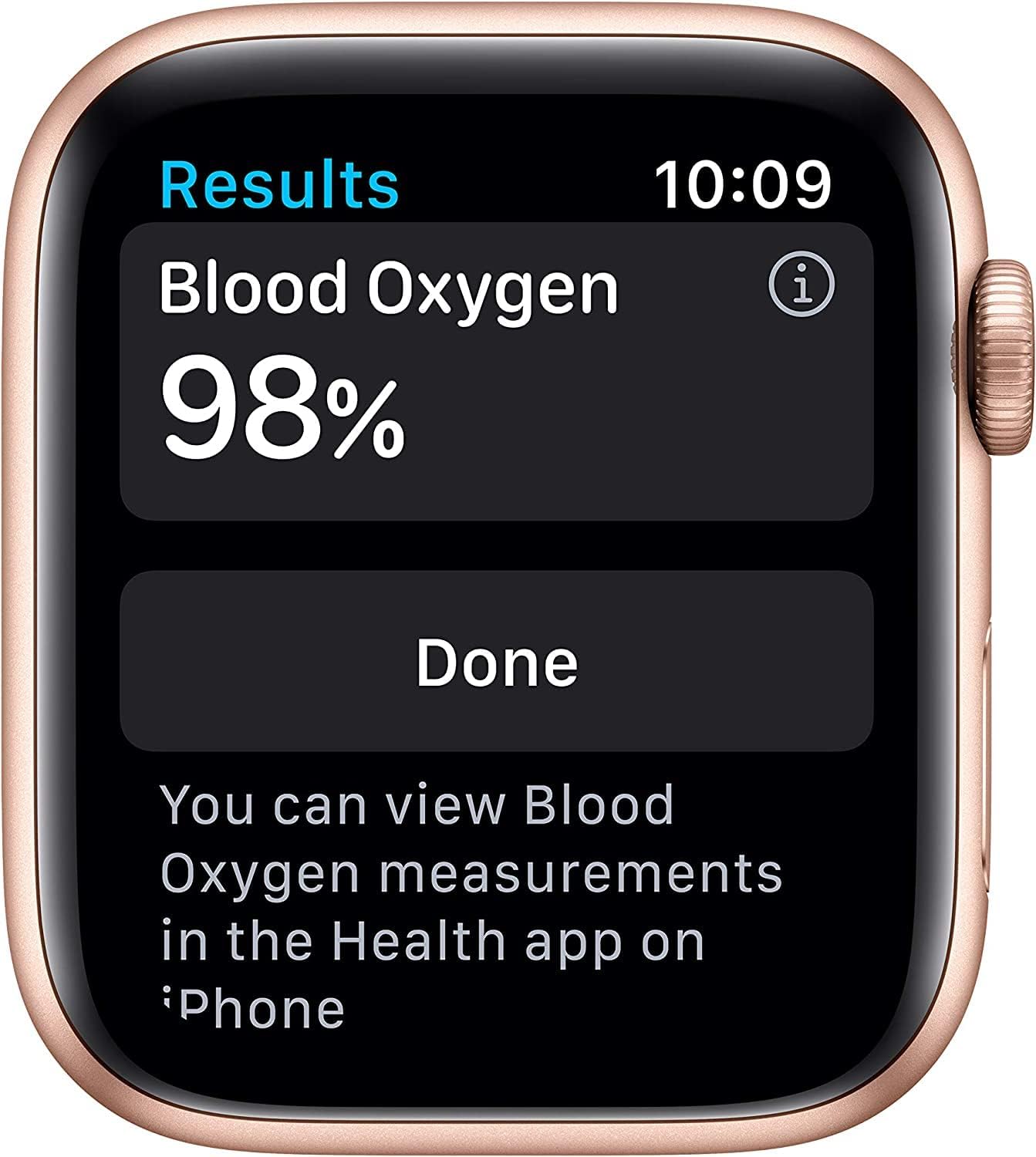 Apple Watch Series 6 (GPS) 44MM Gold Aluminum Case Pink Sand Sport Band (Pre-Owned)