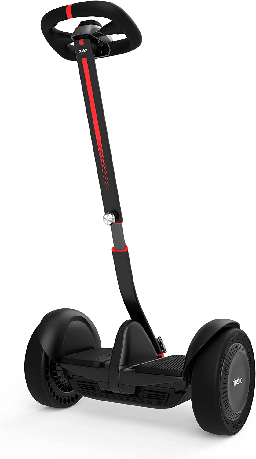 Segway Ninebot S Max Smart Self-Balancing Electric Scooter with LED Light -Black (Certified Refurbished)