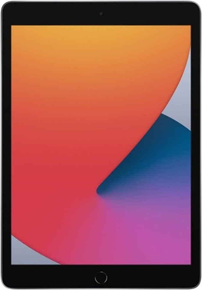 Apple iPad 8th Gen (2020) 10.2in 128GB Wifi + Cellular (Unlocked) - Space Gray (Refurbished)