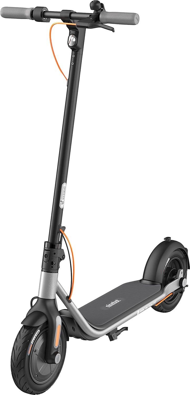 Segway Ninebot D40X KickScooter Plus Seat with 23.6-mile Operating Range - Black (Pre-Owned)