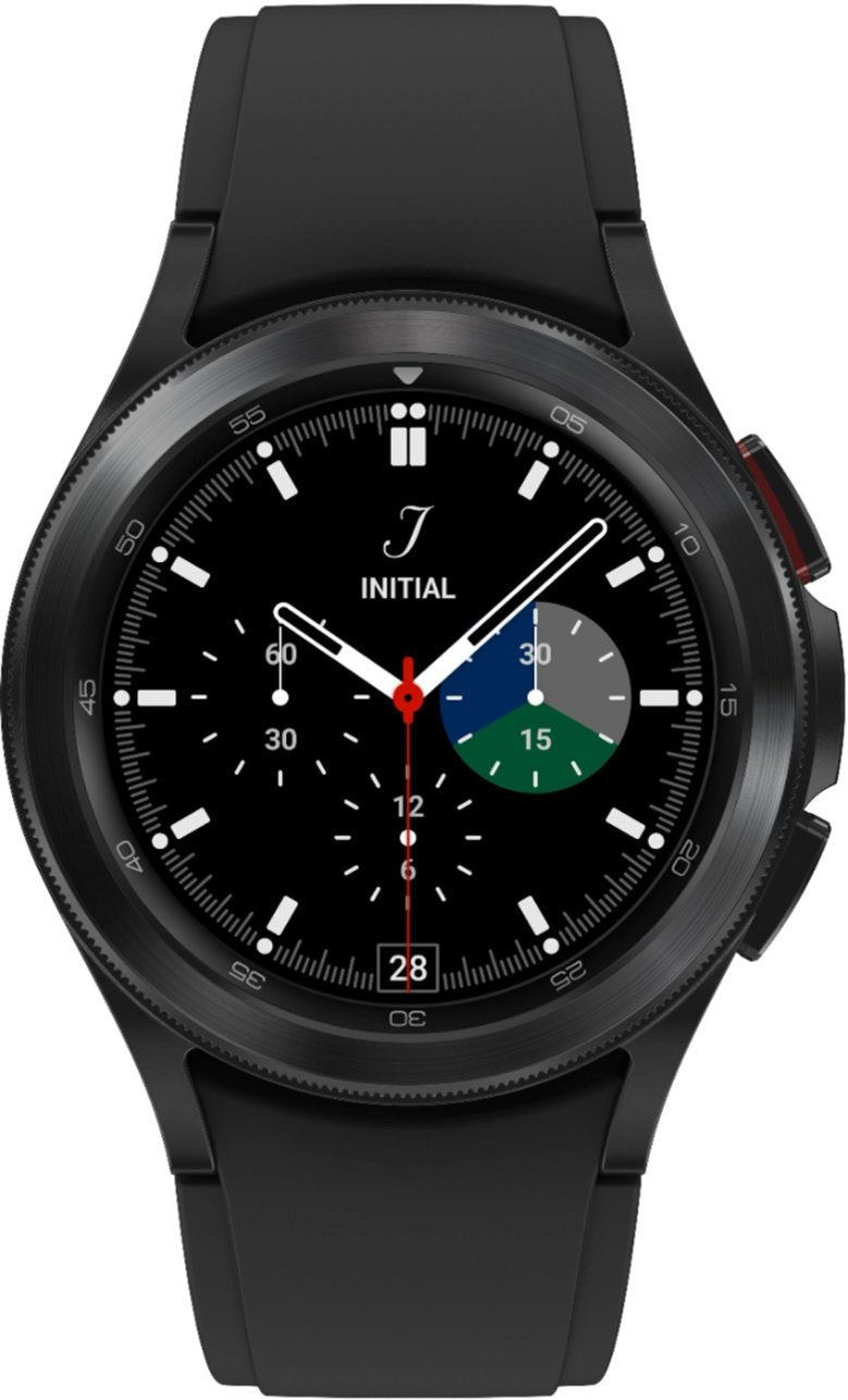 Samsung Galaxy Watch4 Classic Stainless Steel Smartwatch 42mm LTE - Black (Pre-Owned)