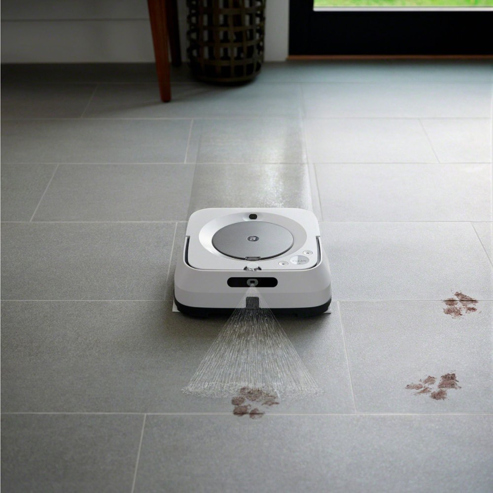 iRobot Braava Jet M6 Wi-Fi Connected Ultimate Robot Mop - White (Pre-Owned)