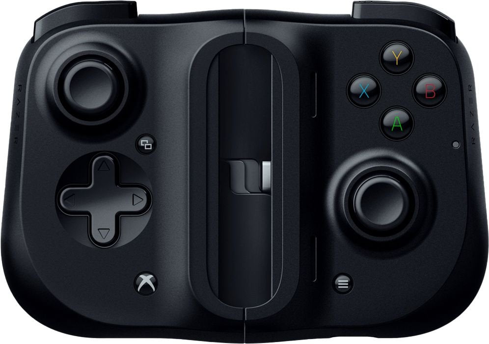 Razer Kishi Gaming Controller for Cloud Gaming Compatible w/Most USB-C Phones - Black (Certified Refurbished)