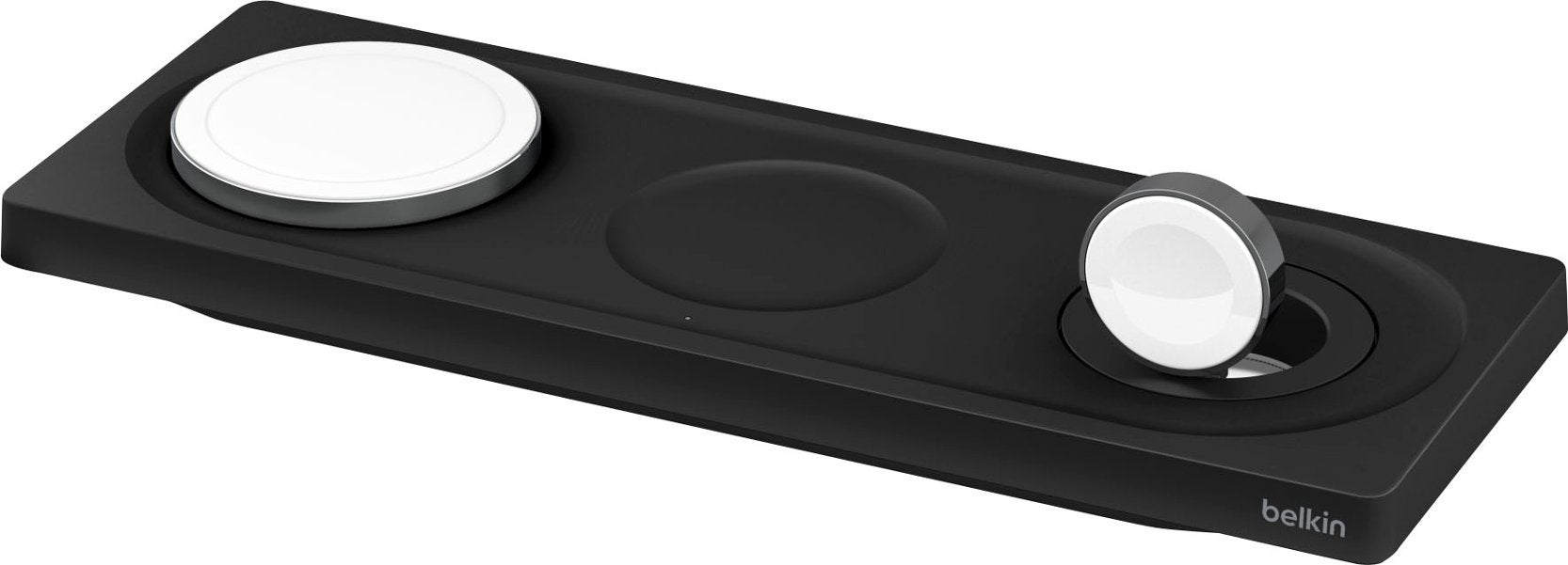Belkin BOOSTCHARGE PRO 3-in-1 Wireless Charging Pad with MagSafe - Black (Pre-Owned)