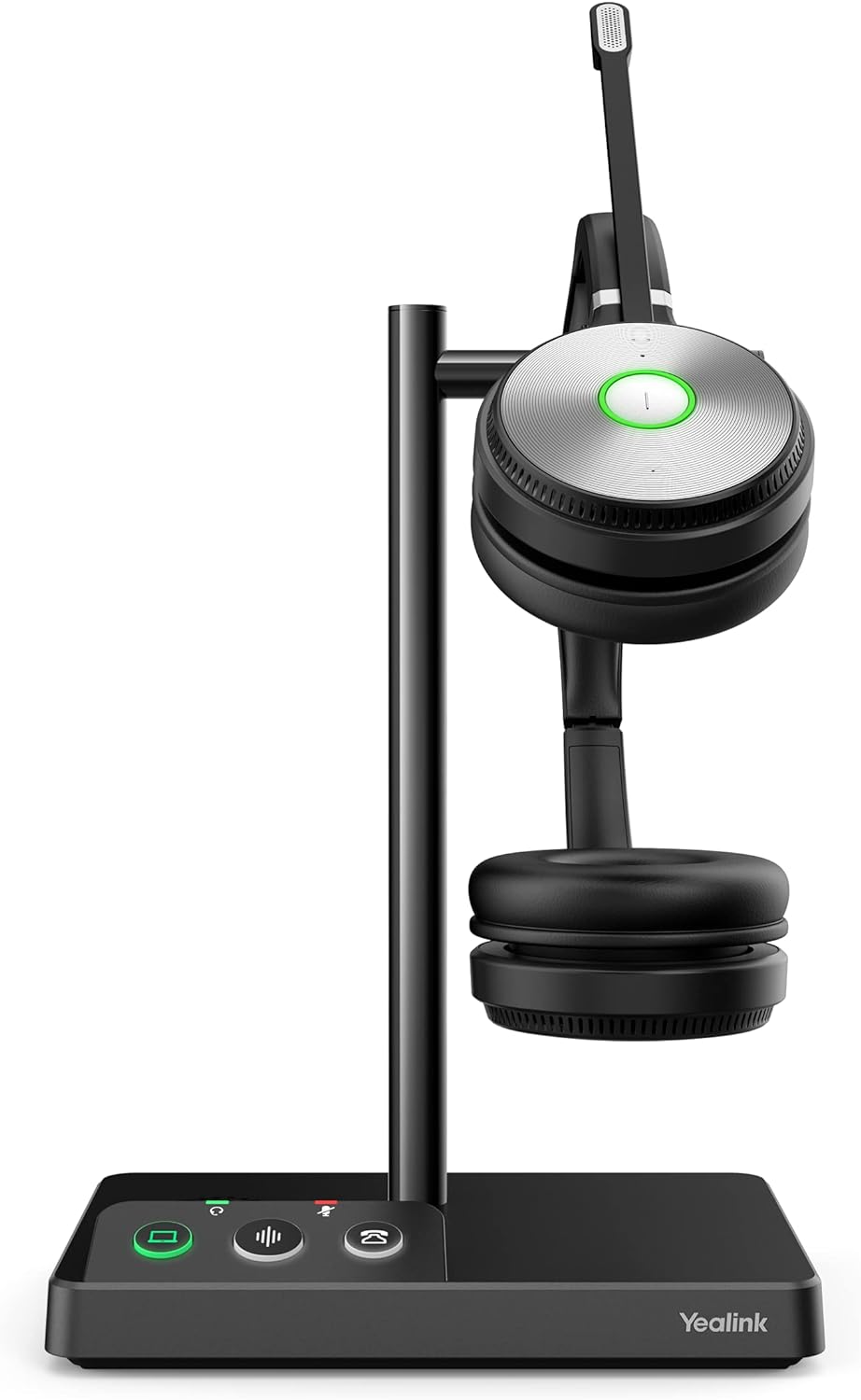 Yealink WH62 Mono Teams Wireless Noise Canceling Headset - Black (Pre-Owned)